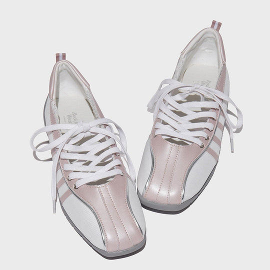 Damen Sportliche Sneakers im modernen Design mit atmungsaktiver Oberflächenstruktur EB