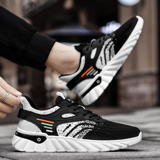 Damen Atmungsaktive Freizeitschuhe mit stoßdämpfender Sohle und flexiblem Obermaterial EB