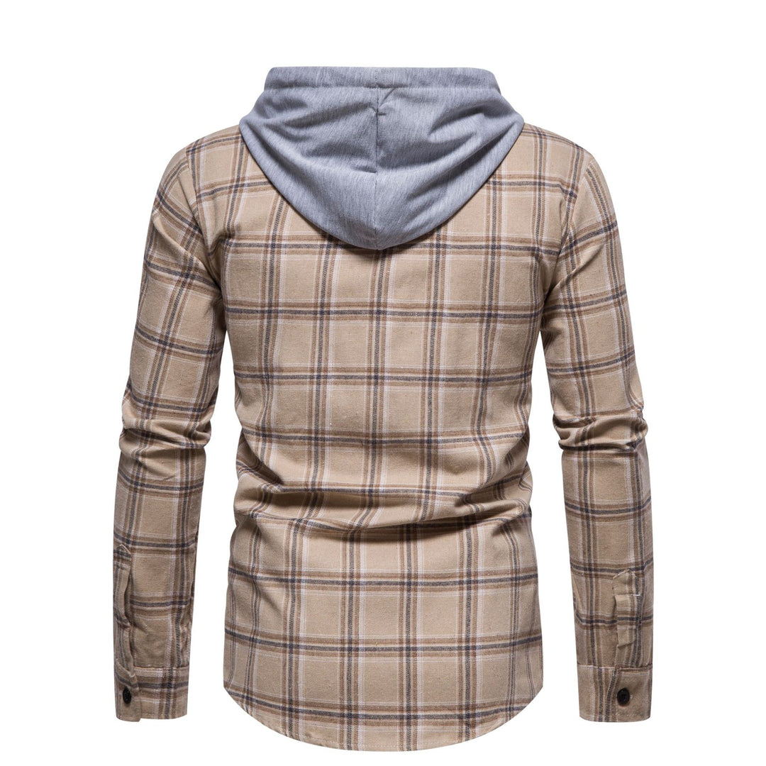 Herren Schultertunika mit integriertem Kapuzendesign EB