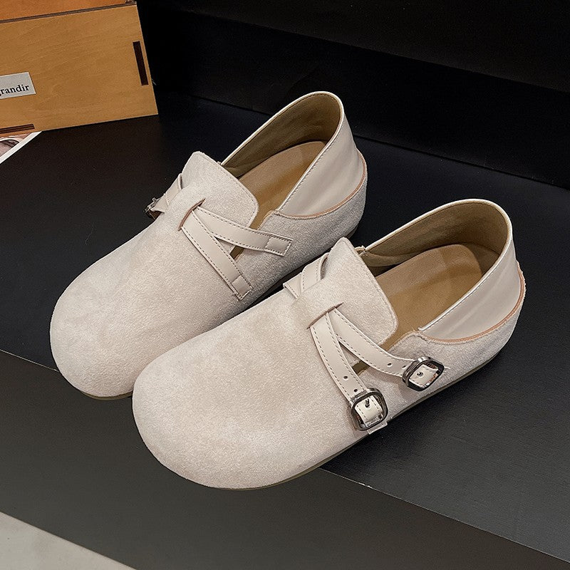 Damen Clogs mit modischem Riemendesign und komfortabler Sohle EB