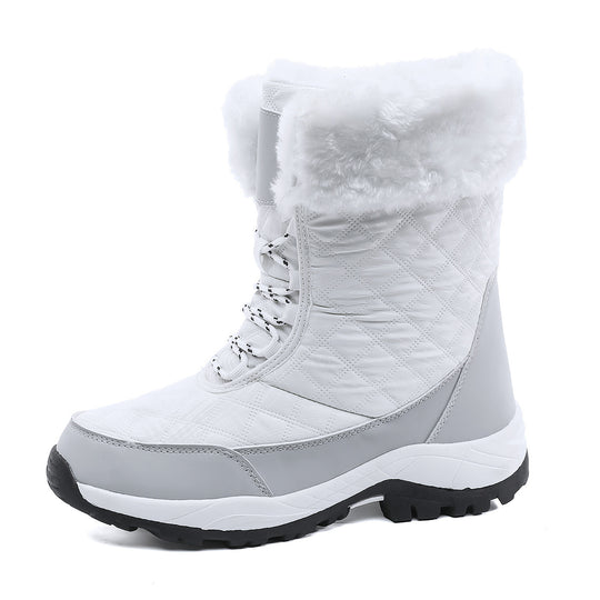 Damen Winterstiefel mit warmem Futter und rutschfester Sohle EB