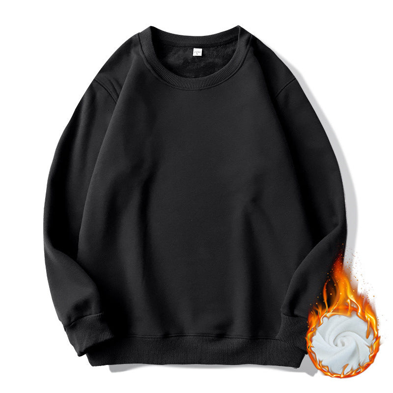 Unisex Thermo-Fleece Sweatshirt mit Rundhals und angerautem Innenfutter EB