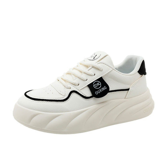 Damen sportliche Sneakers mit luftiger Mesh-Oberfläche und modischem Profil EB