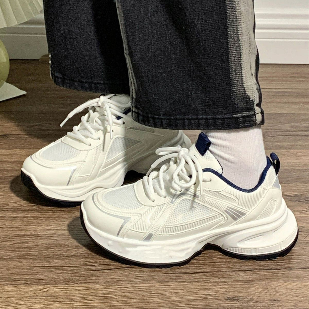 Damen modische Sportschuhe mit dämpfender Sohle und atmungsaktivem Obermaterial EB