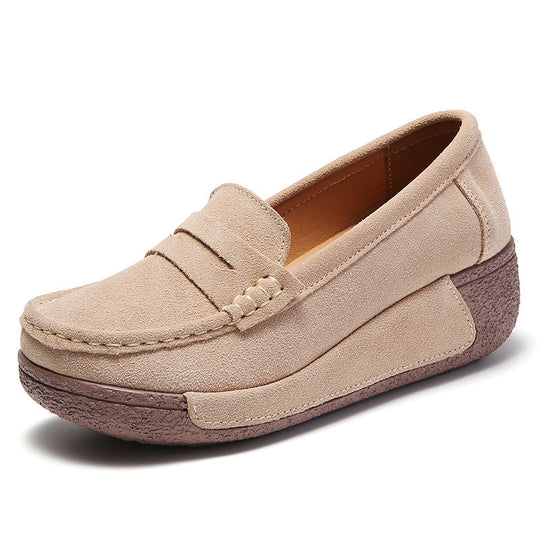 Damen Komfortable Slip-On Sneakers mit anpassungsfähiger Sohle EB