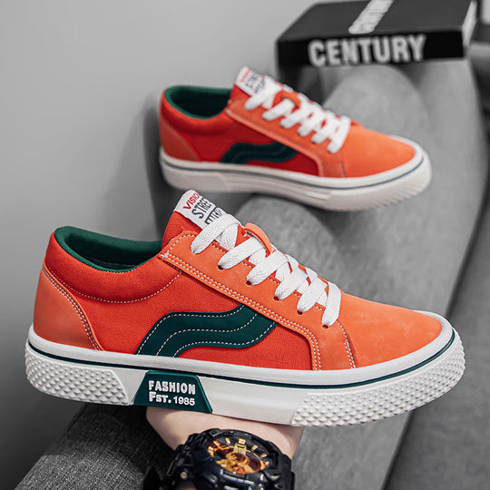 Damen Sneaker mit robustem Canvas-Obermaterial und dämpfender Sohle EB