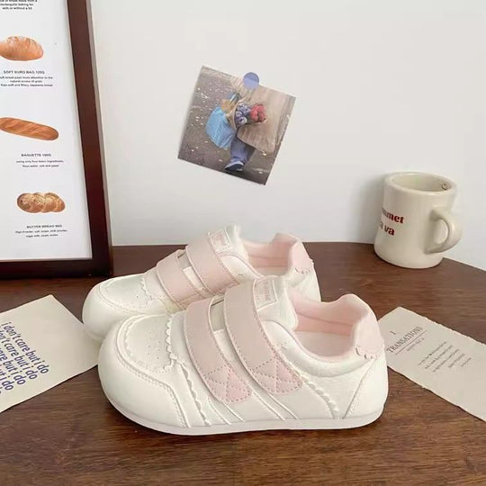 Damen Kinder Sneaker mit praktischem Klettverschluss EB