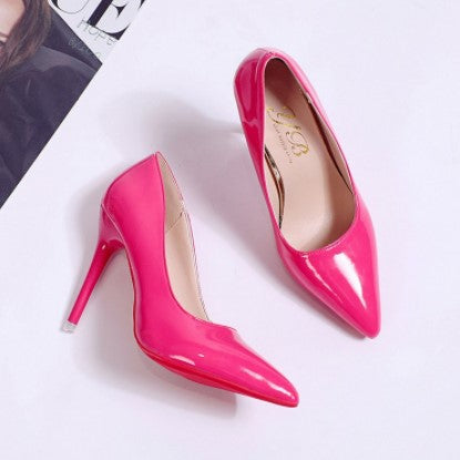 Damen elegante High Heel Pumps mit spitzem Design EB