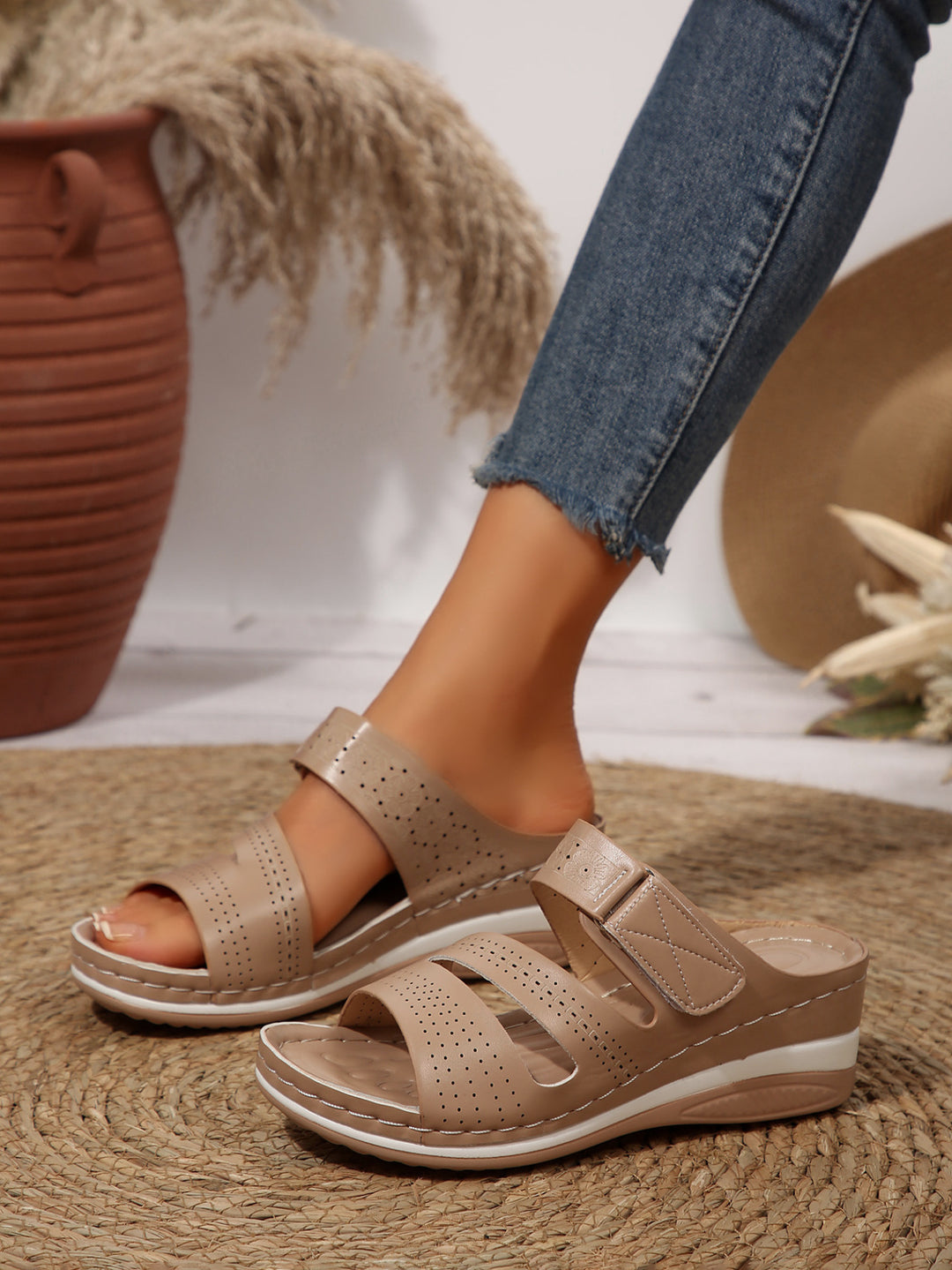 Damen Komfortable Clogs mit anatomischer Fußbett EB
