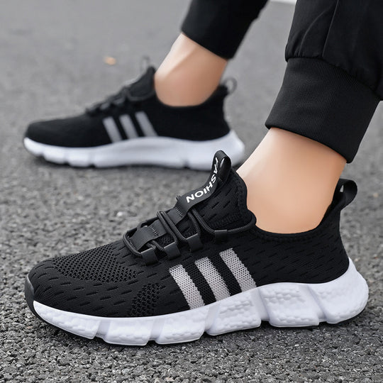 Damen Atmungsaktive Sport Sneakers mit rutschfester Sohle EB