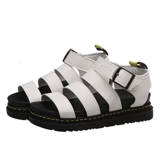 Damen Bequeme Sandalen mit verstellbarem Riemen EB