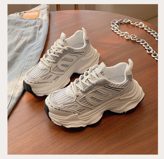 Damen Sportliche Sneakers mit innovativem Dämpfungssystem und trendigem Design EB