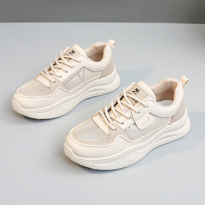 Damen Sneakers mit atmungsaktivem Mesh-Obermaterial und stoßdämpfender Sohle EB