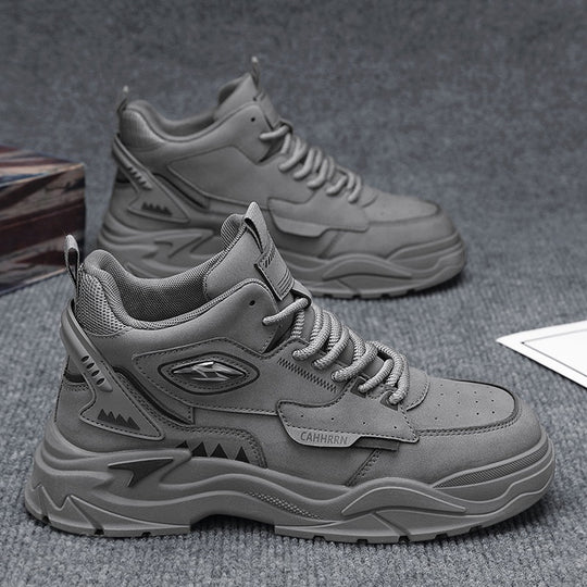 Damen Sportliche High-Top Sneakers mit dynamischem Design und rutschfester Sohle EB