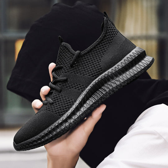Damen Atmungsaktive Laufsneaker mit flexiblem Strickdesign EB