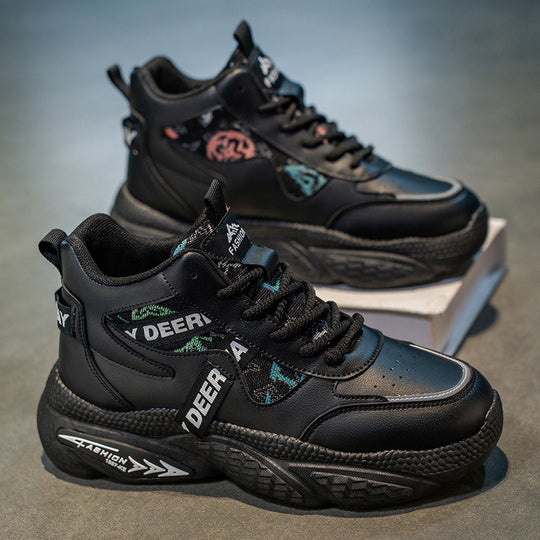 Damen Sportliche Chunky Sneakers mit trendigen Akzenten und robustem Obermaterial EB