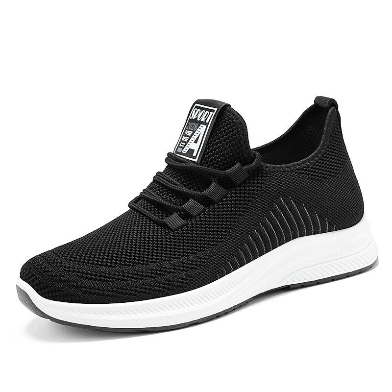 Damen Sportliche Lace-Up Sneakers mit atmungsaktivem Mesh-Obermaterial EB