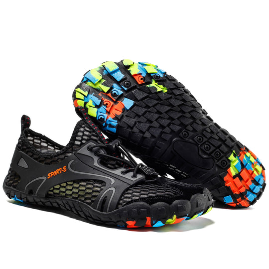 Damen Multifunktionale Badeschuhe mit rutschfester Sohle und atmungsaktivem Design EB