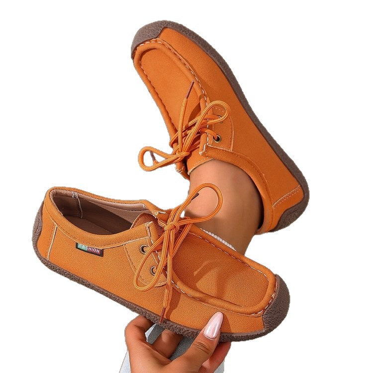 Damen Freizeitschuhe mit komfortabler Schnürung und rutschfester Sohle EB