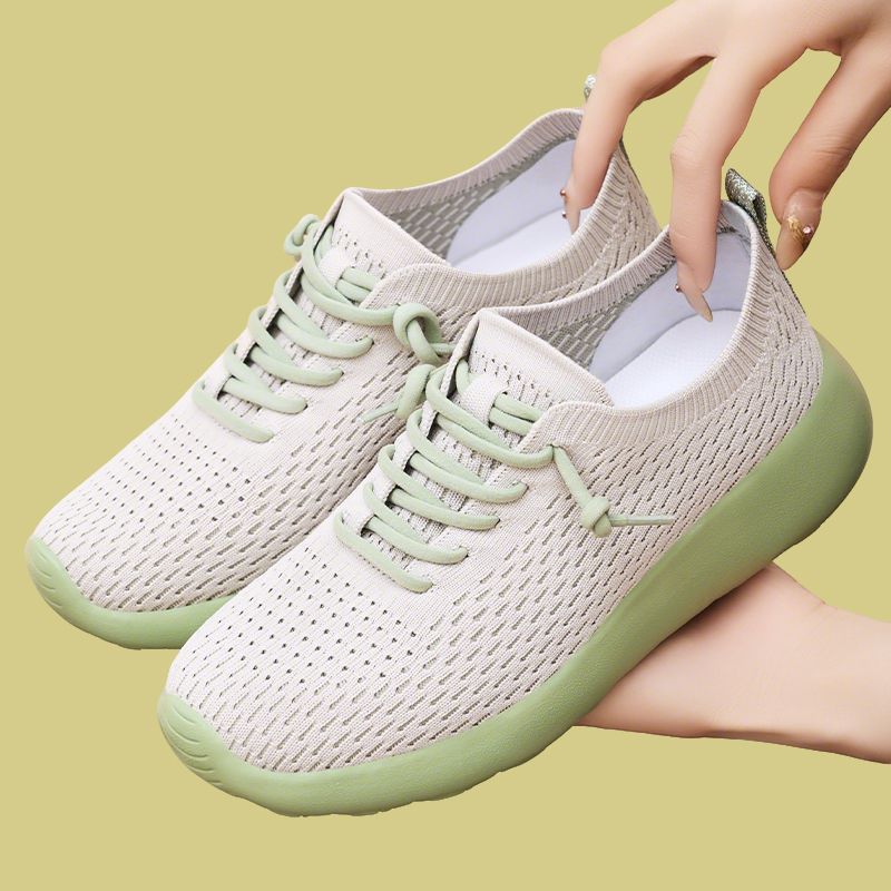 Damen Laufschuhe mit atmungsaktivem Mesh-Obermaterial EB