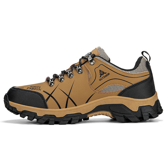 Herren nan robuste wasserabweisende Trekking-Schuhe mit profilierter Gummisohle EB