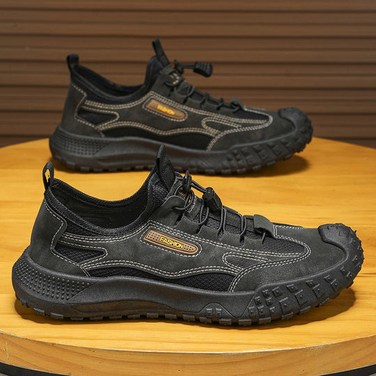 Damen Sportliche Sneakers mit robustem Obermaterial und rutschfester Sohle EB