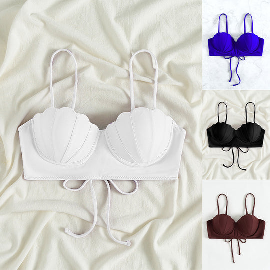 Damen Bikini-Oberteil mit elegantem Muschel-Design EB
