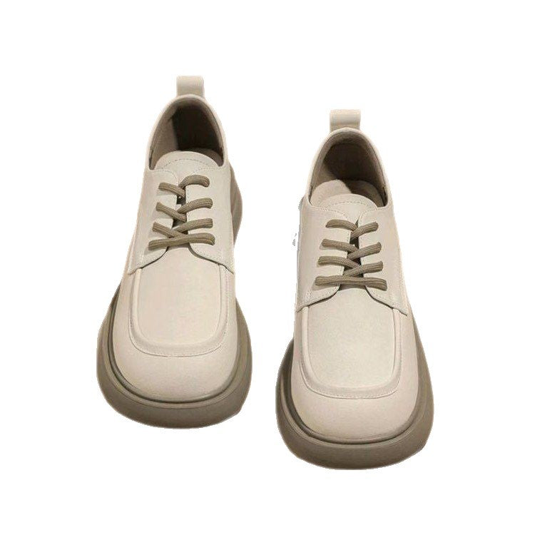 Damen modische Schnürschuhe mit komfortabler Plateau-Sohle EB