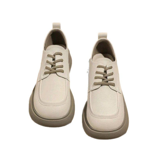 Damen modische Schnürschuhe mit komfortabler Plateau-Sohle EB