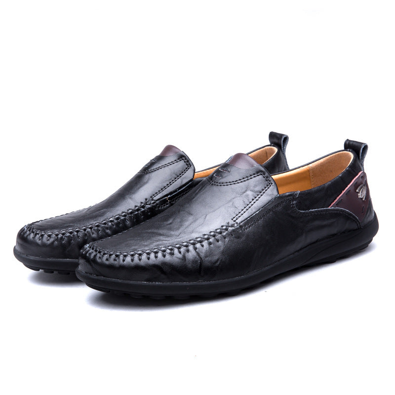 Herren Elegante Mokassins aus hochwertigem Leder EB