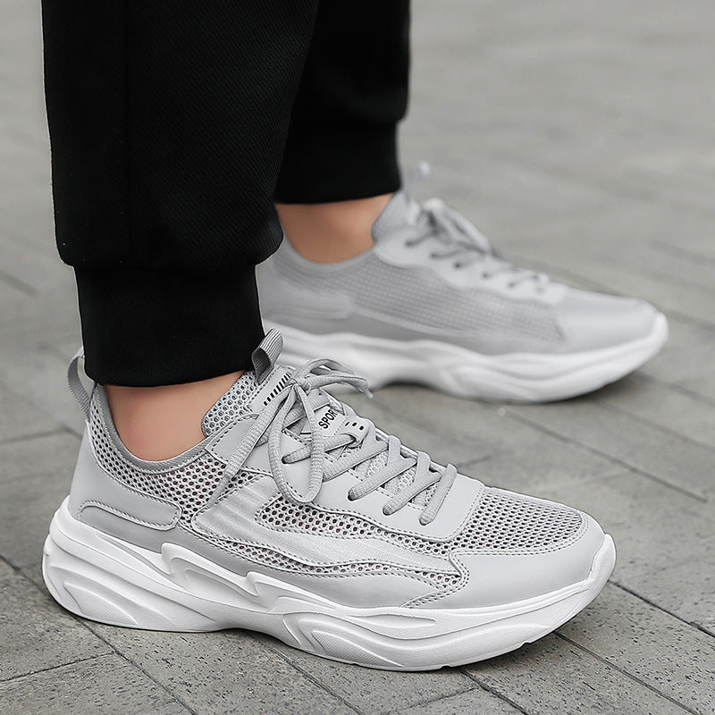 Damen Sportliche Fitness-Sneaker mit atmungsaktivem Obermaterial EB