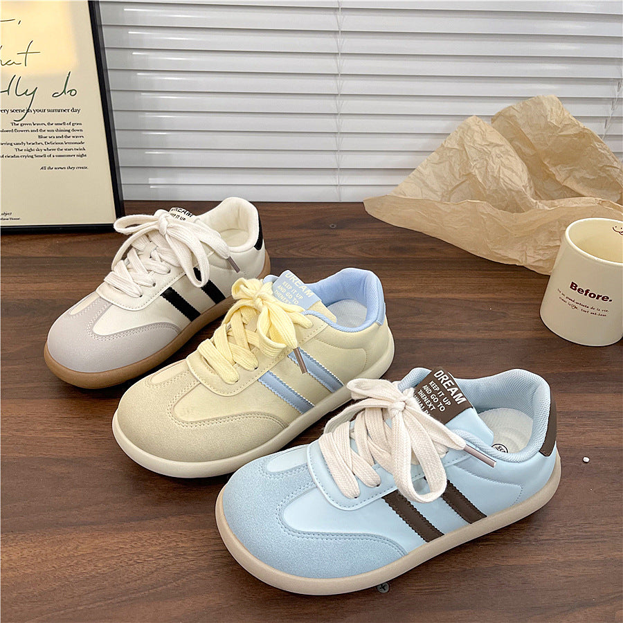 Damen Sportliche Sneaker mit atmungsaktivem Mesh-Obermaterial und flexibler Sohle EB