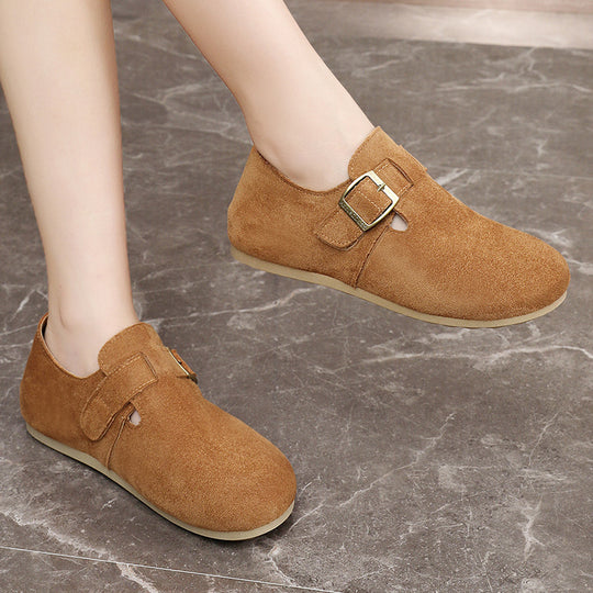 Damen Clogs mit praktischem Schnallenverschluss und rutschfester Sohle EB