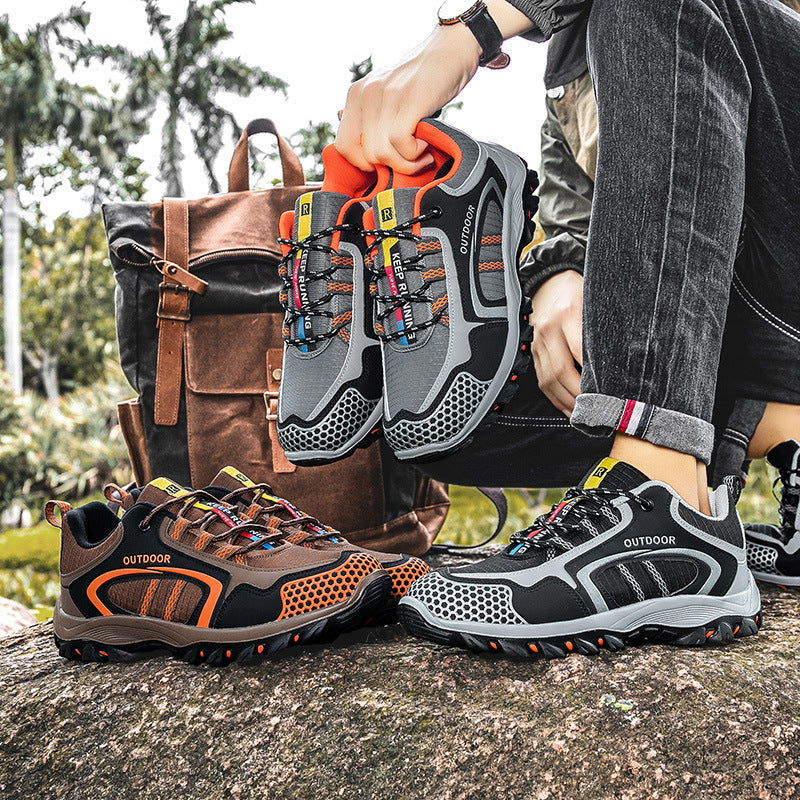 Damen Multifunktionale Outdoor-Sneaker mit rutschfester Sohle und atmungsaktiven Mesh-Einsätzen EB