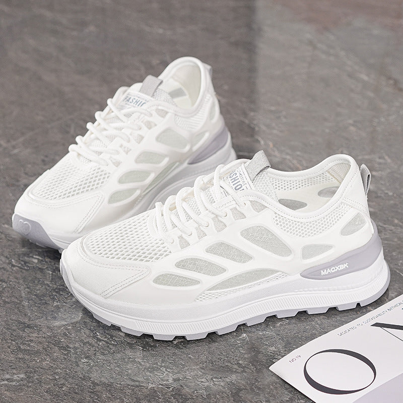 Damen Sportliche Laufschuh mit atmungsaktivem NetzoberMaterial und dämpfender Sohle EB