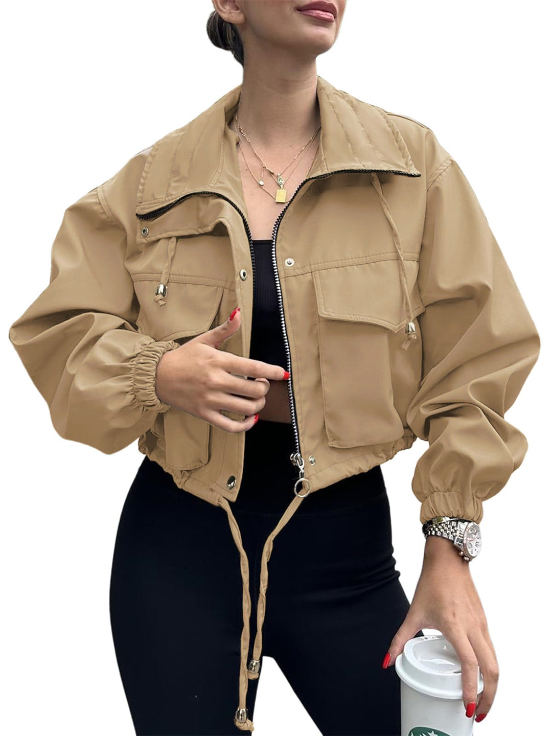 Damen sportliche Kurzjacke EB