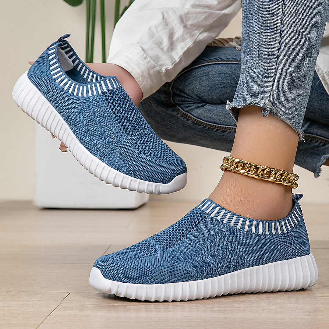 Damen Flexibele Slip-On Sneakers EB