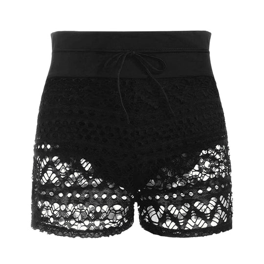 Damen stylish kurze Lace-Shorts EB
