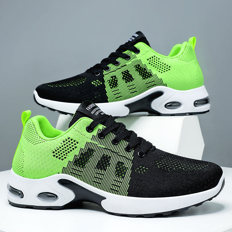 Damen Sportliche Air-Technology Sneakers mit atmungsaktivem Obermaterial und dämpfender Sohle EB