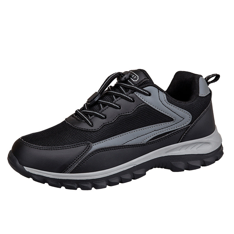 Damen Sportliche Lauf-Sneaker mit atmungsaktiver Mesh-Oberfläche und Schnellschnürsystem EB