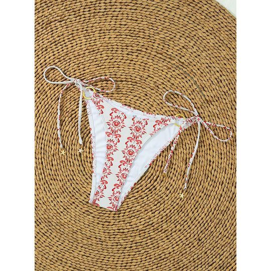 Damen Triangel-Bikini mit stylischem Ringdetail EB