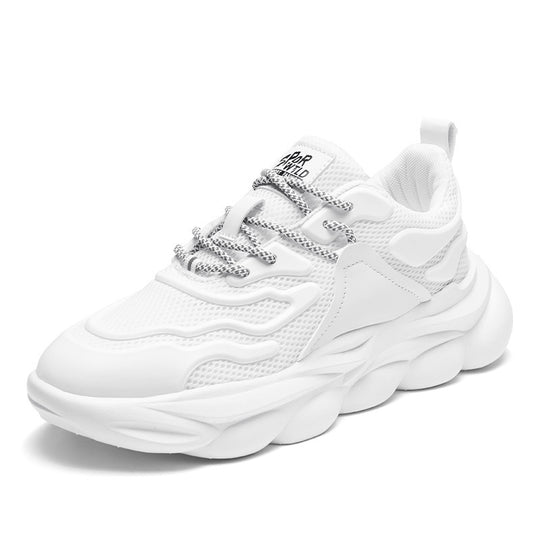 Damen modische und leichte Sneakers mit atmungsaktivem Obermaterial EB