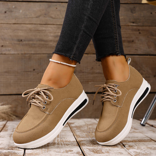Damen Komfortable Sneaker mit dämpfender Sohle EB