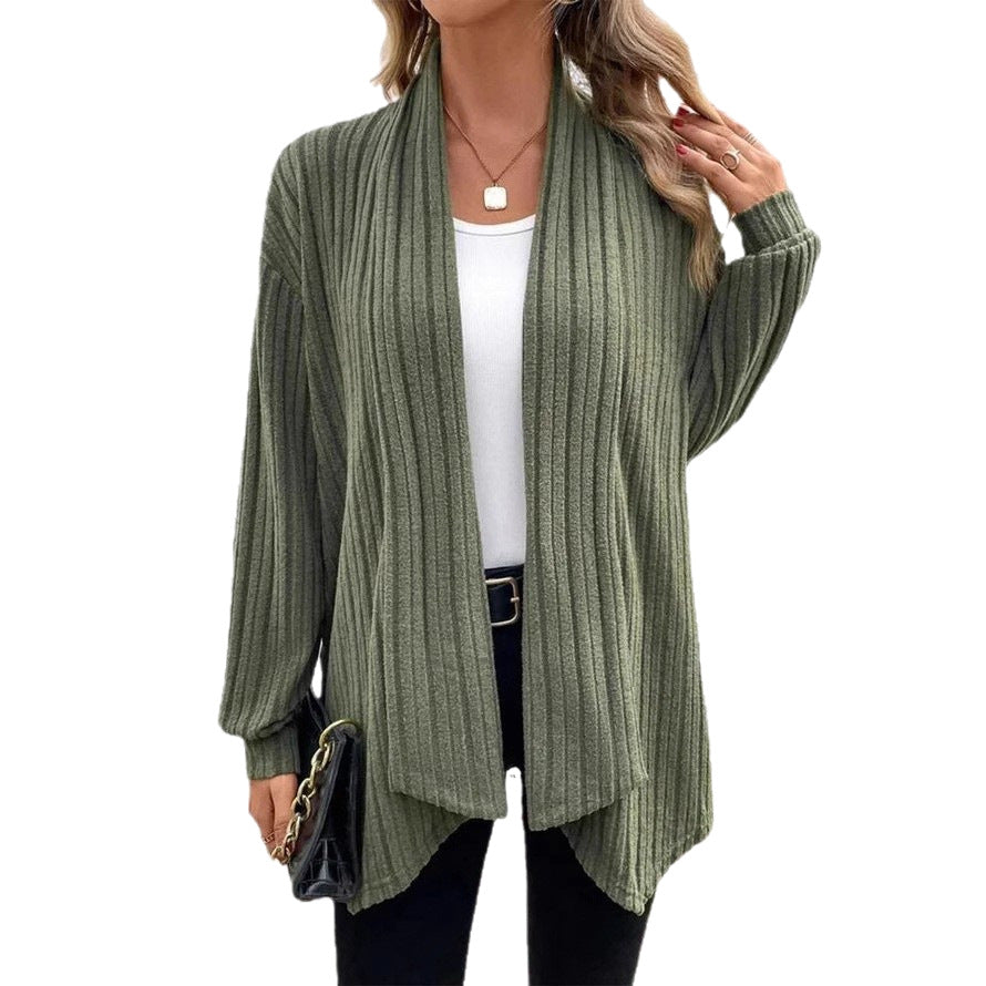 Damen gemütliche Strickjacke EB