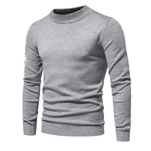 Herren Rollkragenpullover aus weichem Strickmaterial mit feiner Rippstruktur EB