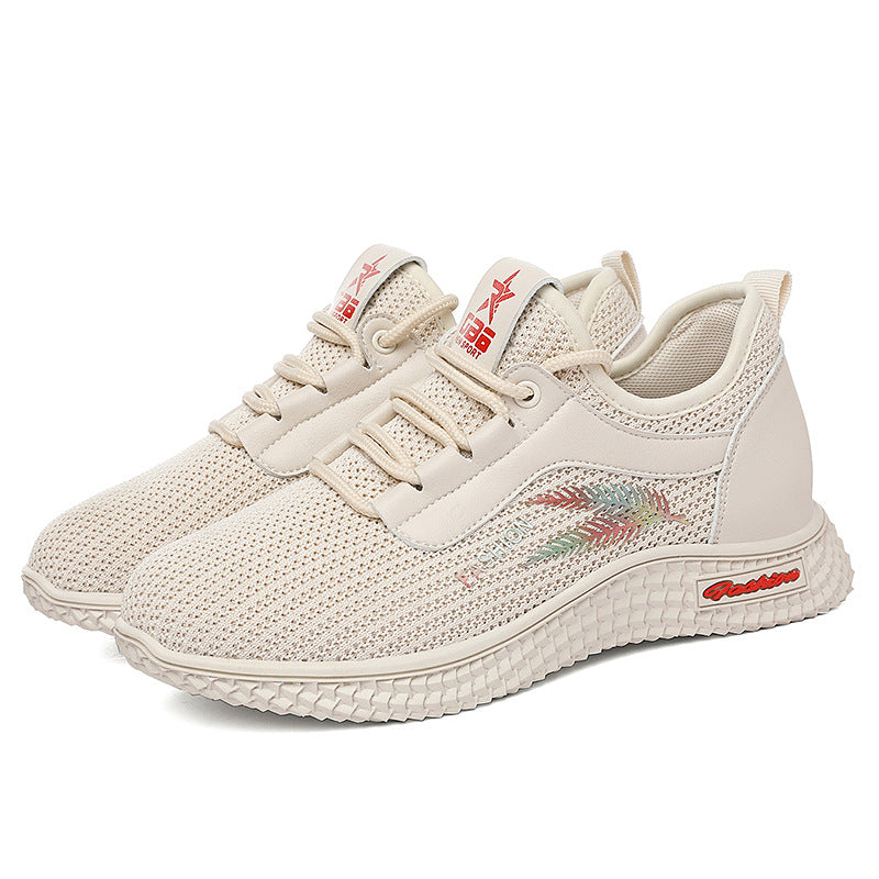 Damen Atmungsaktive Fitness-Sneaker mit rutschfester Sohle und flexiblem Design EB