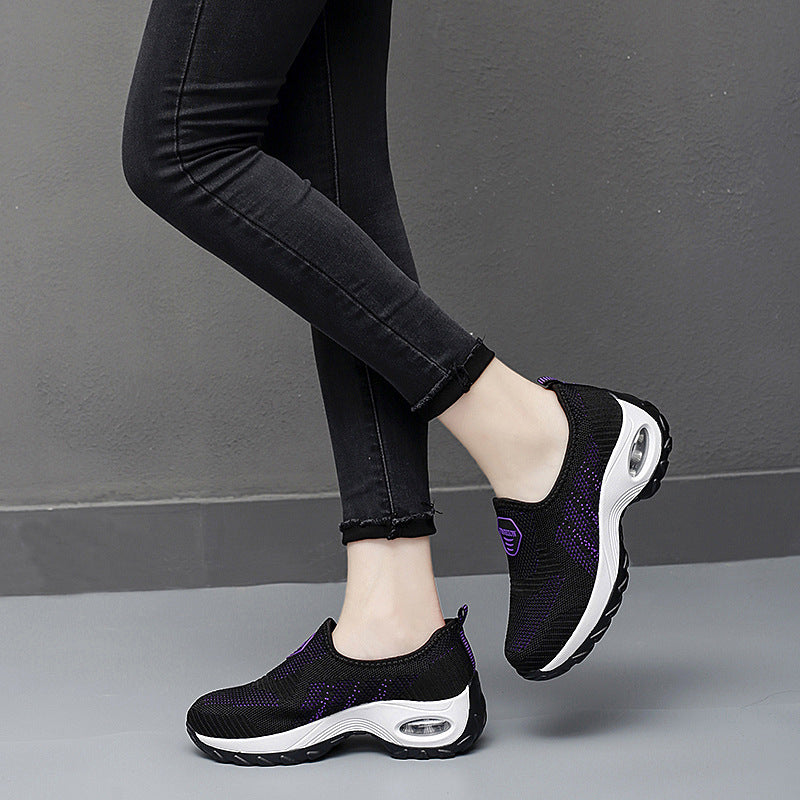Damen Ultra-leichte Lauf- und Freizeitschuhe mit flexibler Sohle EB