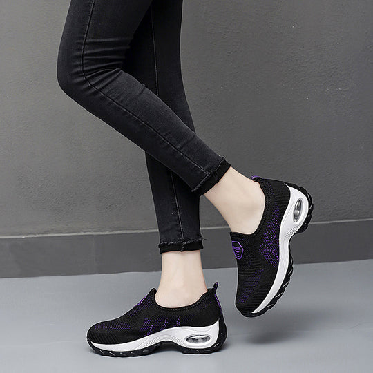 Damen Ultra-leichte Lauf- und Freizeitschuhe mit flexibler Sohle EB