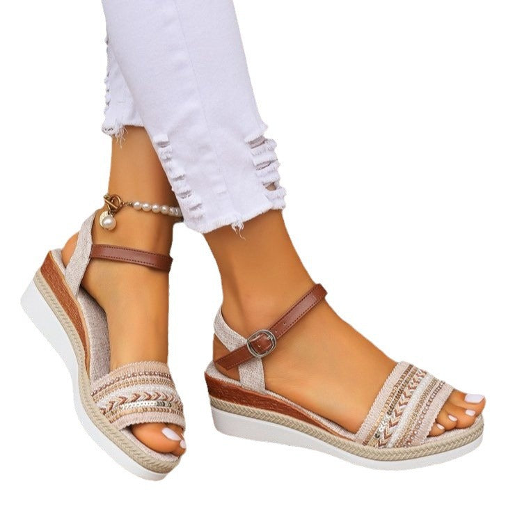 Damen Komfortable Sandalen EB