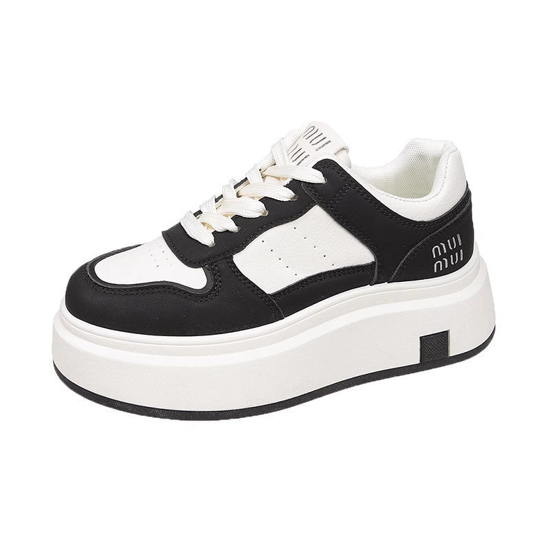 Damen Sneakers mit dicker Platform und stylischem Design EB